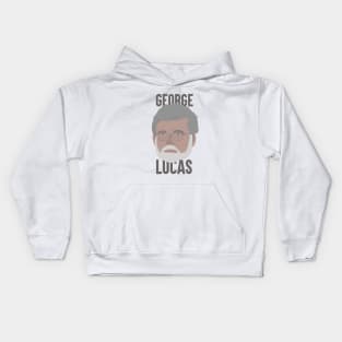 George Lucas Head Kids Hoodie